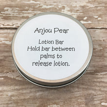 Anjou Pear Lotion Bar | Solid Lotion Bar in a Tin