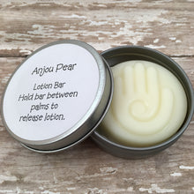 Anjou Pear Lotion Bar | Solid Lotion Bar in a Tin