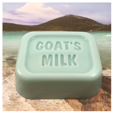 Goat's Milk Soap Cool Mountain Lake Scented Soap Blue Soap Mild Soap Handmade Soap Bar Soap Gift for Her Gift for Him